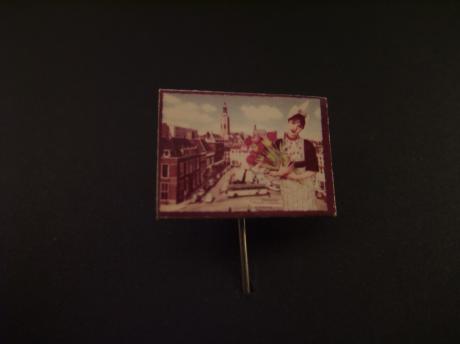 Holland promotie toerisme ( Bloemenmeisje) onbekende plaats, wie weet het